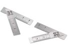 Wave Hobby Tool Series HG Stainless T Square Short Type 2pcs / 45 Degree, WAV84334, by WAVE