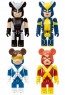 BE@RBRICK Happy lottery X-MEN - MEDICOM TOY complete full set, MED83057, by MEDICOM TOY