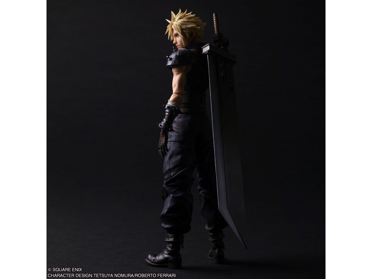 SQUARE ENIX Final Fantasy VII Rebirth Play Arts True Cloud
