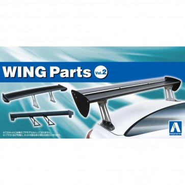 Aoshima 1/24 The Tuned Parts No.94 Wing Parts Vol.2, AOS58244, by AOSHIMA