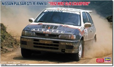 Hasegawa 1/24 Nissan Pulsar GTI-R (RNN14) 1992 WRC Gr.N Champion, HAS06762, by HASEGAWA