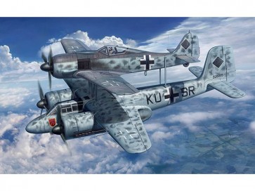 Hasegawa 1/72 Ta154A-1 & Fw190A-8 Mistel, HAS25370, by HASEGAWA