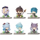 TokyoFigure miHoYo Genshin Impact: Senjou no Yuushi Collection Figure Liyue Edition: 1Box (6pcs), TKF17801, by TokyoFigure