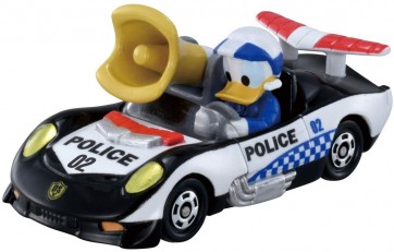 TAKARA TOMY Tomica Drive Saver Disney DS-02 Megahorn Police Donald Duck  , TAK42270, by TAKARA TOMY