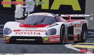 Hasegawa 1/24 Denso Toyota 87C "1987 Le Mans"  , HAS05253, by HASEGAWA