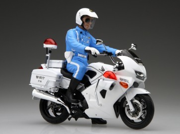 Fujimi 1/12 BIKE SPOT Honda VFR 800 P with rider police Figure , FUJ41589, by FUJIMI