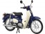Fujimi 1/12 NEXT Series No.6 EX-1 Honda Super Cub (Urbain Denim Blue Metallic) Special Edition (with Optional Parts), FUJ42197, by FUJIMI