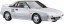 Hasegawa 1/24 Toyota MR2 (AW11) Early Model White Runner, HAS06564, by HASEGAWA