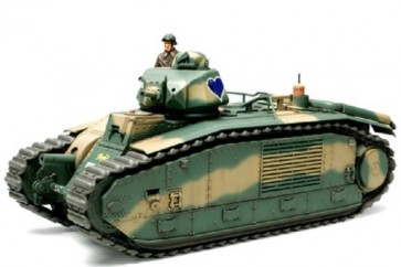 Tamiya 1/35 MM Series 282 France Tank B1 bis , TAM52821, by TAMIYA