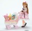 TAKARA TOMY LICCA-CHAN LF-11 TRIPLET BABY STROLLER  , TAK29042, by TAKARA TOMY