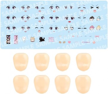 Kotobukiya 1/10 Customized Face & Decal Set Vol.7 [Designed By Raguhonoerika For Madoka Yuki B] (Sousai Shojo Teien), KBY69415, by KOTOBUKIYA