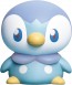 TAKARA TOMY Pokemon Poke Peace Puni Kyun Light Piplup, TAK14099, by TAKARA TOMY