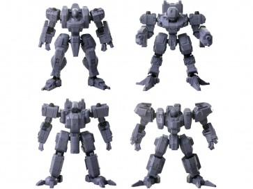 Kotobukiya 1/72 Structure Arts Plus Plastic Model Kit Series Additional Selection Vol.2 (All 4 Types Box + First Production Box Bonus Included), KBY88894, by KOTOBUKIYA