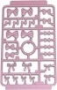PLUM MODELING SUPPLY Ribbon Accessory 1 (Pink) (Reissue), PLM85095, by PLUM