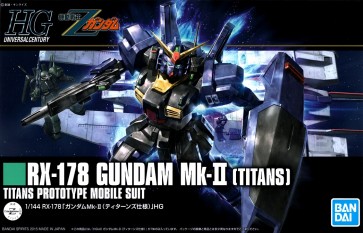 BANDAI  1/144 HGUC Gundam MK-2 Titans specification   Plastic Model kit, BAN13129, by BANDAI
