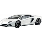 Aoshima 1/32 Raku-Pla Snap Kit No.07-PW Lamborghini Aventador S (Pearl White), AOS68144, by AOSHIMA