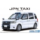 Aoshima 1/24 The model car No.9 TOYOTA NP10 JPN TAXI 2017 Super White  , AOS57124, by AOSHIMA