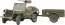 Fine Molds USA 1/4 Ton 4x4 Truck (With Trailer And Machine Gun), FIN20024, by Fine Molds