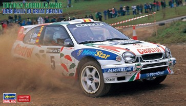 Hasegawa 1/24 Hasegawa Limited Series TOYOTA COROLLA WRC 1998 RALLY OF GREAT BRITAIN  , HAS04386, by HASEGAWA
