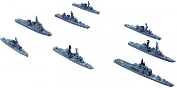Fujimi 1/3000 JMSDF ESCORT FLOTILLA 3 (1998)  , FUJ01638, by FUJIMI