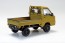 Aoshima 1/32 Raku-Pla Snap Kit No.05CU-OE Subaru Sambar Truck Custom Wheels (Olive), AOS03903, by AOSHIMA