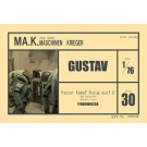 TENBOWKISSA 1/76GUSTAV（3pcs）, TKS32370, by TENBOWKISSA