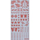 HiQ Parts Tattoo Decal 02 "Skull" Red (1 piece), HIQTTD-02-RED, by HI Q PARTS