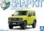 Aoshima 1/32 Raku-Pla Snap Kit No.9-KY Suzuki JB64 Jimny (Kinetic Yellow), AOS69165, by AOSHIMA