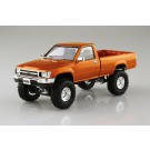 Aoshima 1/24 The Tuned Car No.65 RN80 Hilux Long Bed Liftup '95 (Toyota), AOS58022, by AOSHIMA