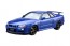 Aoshima 1/24 The model car 8 Nissan BNR 34 Skyline GT - R V - spec II '02 plastic kit , AOS51597, by AOSHIMA