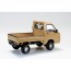 Aoshima 1/32 Raku-Pla Snap Kit No.05CU-KI Subaru Sambar Truck Custom Wheels (Khaki), AOS03880, by AOSHIMA