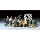 Tamiya 1/48 German Luftwaffe Crew (Winter) w/Kettenkraftrad  t, TAM24125, by TAMIYA