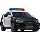 Aoshima 1/24 The Patrol Car Mitsubishi CZ4A Lancer Evolution X Patrol Car '07 Taipei Municipal Police Dept.  , AOS62821, by AOSHIMA