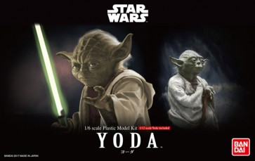 BANDAI  Star Wars 1/6 Yoda Plastic Kit, BAN44731, by BANDAI