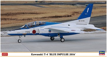 Hasegawa 1/48 Kawasaki T-4 "Blue impulse 2016"  , HAS74422, by HASEGAWA