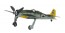 Platz 1/144 FOCKE-WULF FW190 D-9 YELLOW TAIL (2PCS)  , PLZ62717, by PLATZ