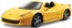 TAKARA TOMY 1/43 Tomica Presents Burago Race & Play Series 458 Spider (Yellow)  , TAK62957, by TAKARA TOMY