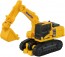 TAKARA TOMY Tomica Job Laborer TJB06 Build Braver Komatsu Hydraulic Excavator PC200, TAK44935, by TAKARA TOMY