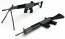 Platz 1/12 Realisitic Weapon Series Realistic Rifle (3Types 2 Each) Gun Metallic Coating Ver.  , PLZ72594, by PLATZ