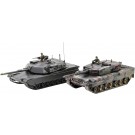 Hasegawa 1/72 M-1 Abrams & Leopard 2 NATO Main Battle Tank Combo, HAS00699, by HASEGAWA