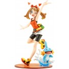 Kotobukiya 1/8 Pokemon May with Mudkip ARTFX J STATUE (Reissue), KBY49608, by KOTOBUKIYA