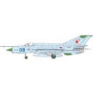Platz 1/48 MiG-21 bis Fishbed L Blue 08 with Metal Pitot Tube, PLZ14287, by PLATZ