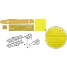 Fujimi 1/700 Special Series IJN AIRCRAFT CARRIER HIYO WOODEN DECK STICKER (W/2PCS 25MM MACHINE GUN)  , FUJ32526, by FUJIMI
