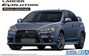 Aoshima 1/24 The Model car No.02 MITSUBISHI CZ4A LANCER EVOLUTION FINAL EDITION '15  , AOS57957, by AOSHIMA