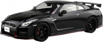 Aoshima 1/24 Raku-Pla Snap Car No.05-MB R35 NISSAN GT-R NISMO 2017 Meteor Flake Black Pearl, AOS67871, by AOSHIMA