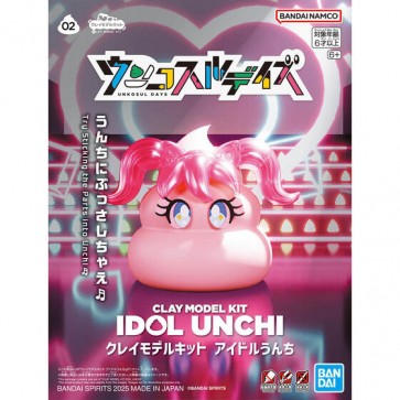 Bandai Clay Model Kit Unkosul Days Idol Unchi, BAN86985, by BANDAI