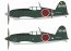 Hasegawa 1/72 Mitsubishi J2M3 Local Fighter Raiden 21 Type "302nd Air Corps Part 2" , has22348, by HASEGAWA