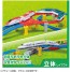 TAKARA TOMY Plarail Let's Run Cool With 20 Layouts! DX Rail Kit, TAK94552, by TAKARA TOMY