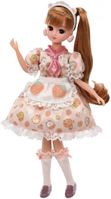TAKARA TOMY Licca Welcome to Sumikko Gurashi Cafe! Dress Set, TAK82610, by TAKARA TOMY