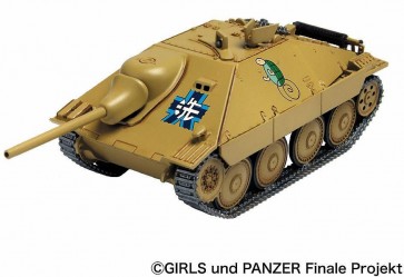 Platz 1/56 GIRLS UND PANZER DAS FINALE: OTEGORO MOKEI SENSHADO PANZER 38(T) KAI （HETZER VER.) TURTLE TEAM GIRLS und PANZER , PLZ63547, by PLATZ